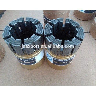 wireline core bit;Impregnated diamond core bit;Geological drilling bit