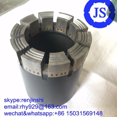 NQ,HQ,BQ,NMLC NX diamond bits/impregnated diamond core bit