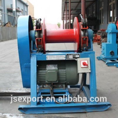 Electrical or diesel driven wireline core drilling winch with cable guider